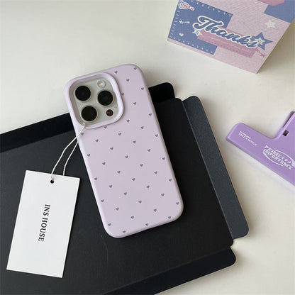 Heart Shape Matte Case