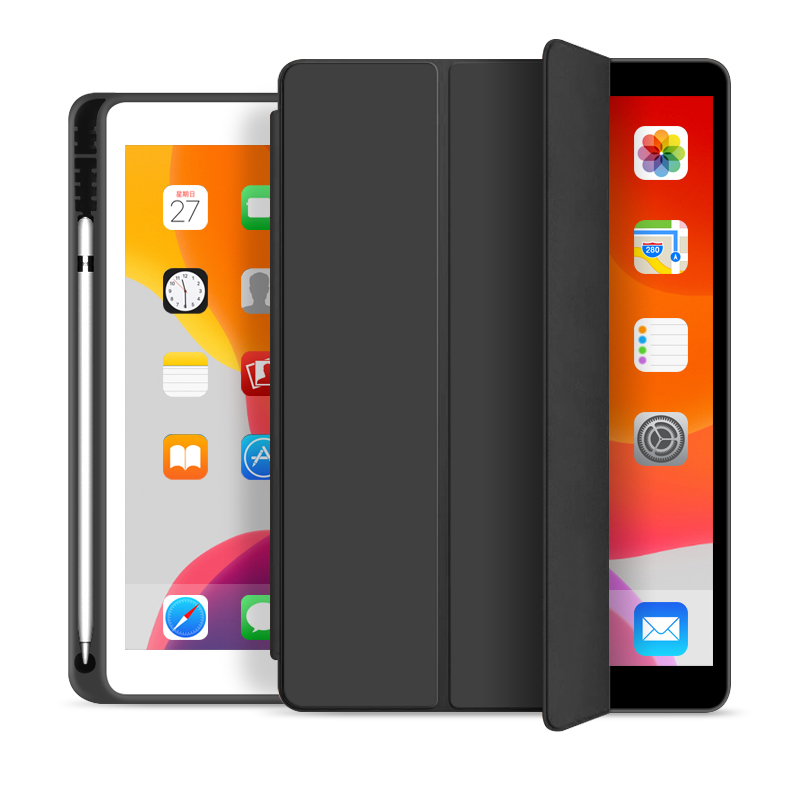 iPad Pro with SlateWrap Cover – precise cutouts for camera and ports

