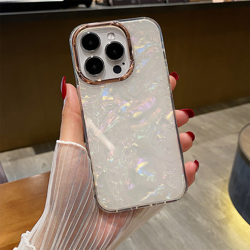 Marble Muse Case – Elegant Printed Cover with Gloss Finish