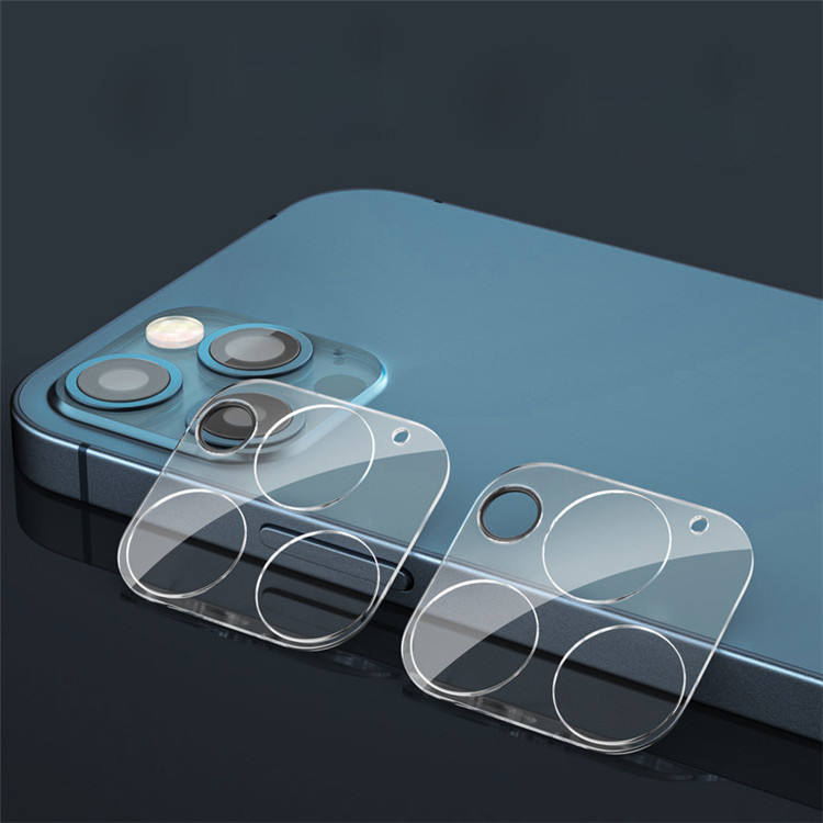 Transparent lens cover showcasing precise flash cutout

