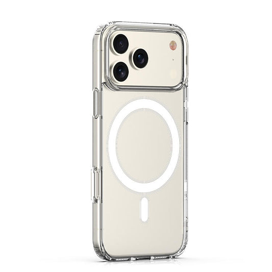Clear MagSafe GlassTone case for iPhone 17 Pro Max shock protection