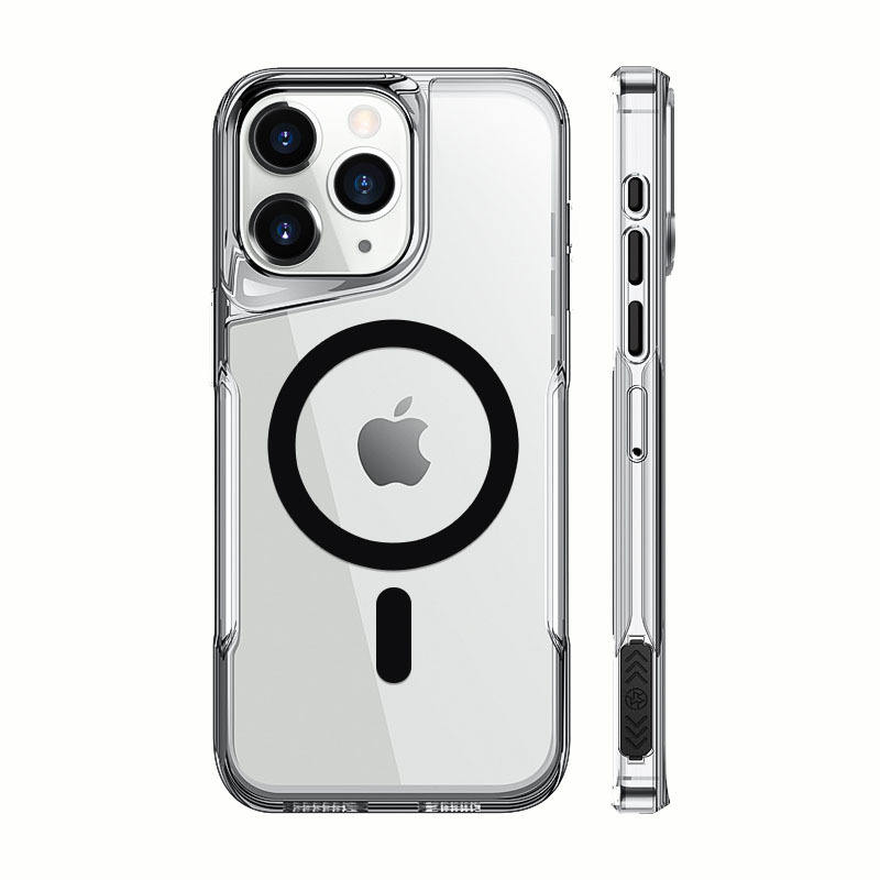CoreRing Clear Case in red – MagSafe compatible, protective yet minimal

