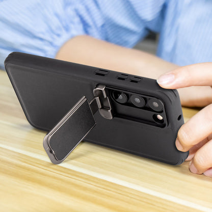 LensLock case for Galaxy S25/S24/S23 with magnetic viewing support

