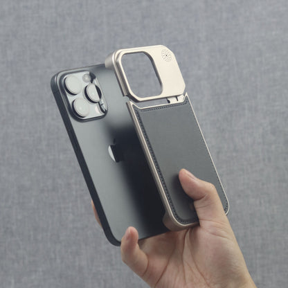 Arometal Case – MagSafe Leather-Metal iPhone Case with Scent Diffuser