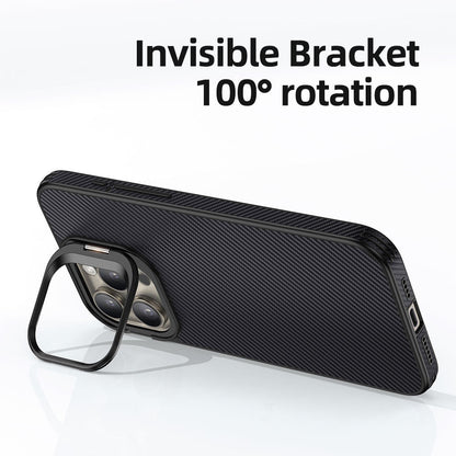 Scratch-resistant and anti-fingerprint carbon case for iPhone

