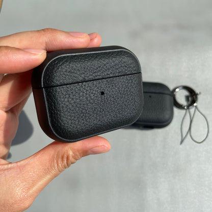 Black vegan leather AirPods Pro case under ₹800 India

