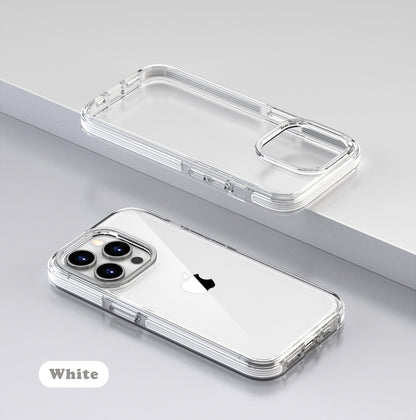 Minimalist shock-absorbent iPhone case with clear finish India

