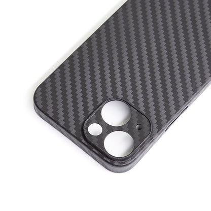 Scratch-resistant carbon iPhone 16 Pro case with slim profile

