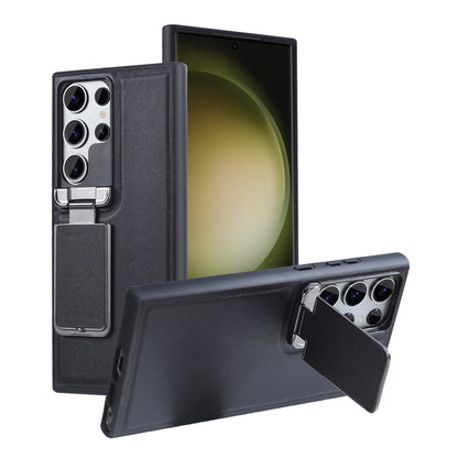 Stylish Galaxy case with magnetic locking stand and durable protection

