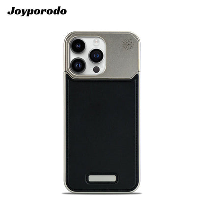 Arometal Case – MagSafe Leather-Metal iPhone Case with Scent Diffuser