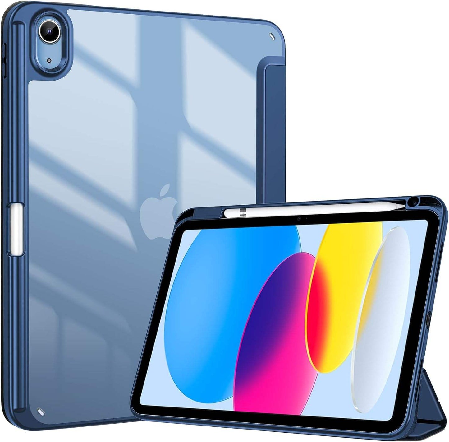 SheerShield folio cover in typing position for iPad

