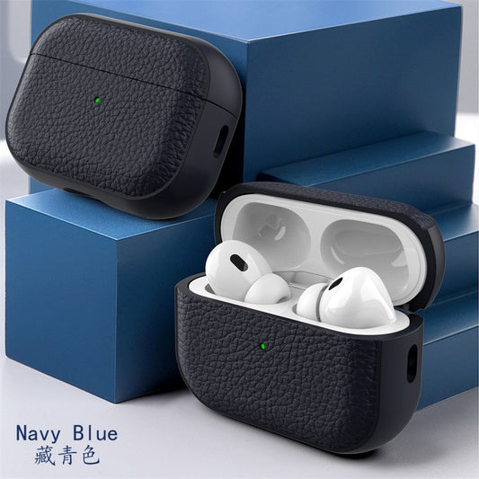 Faux leather AirPods Pro case with detachable loop

