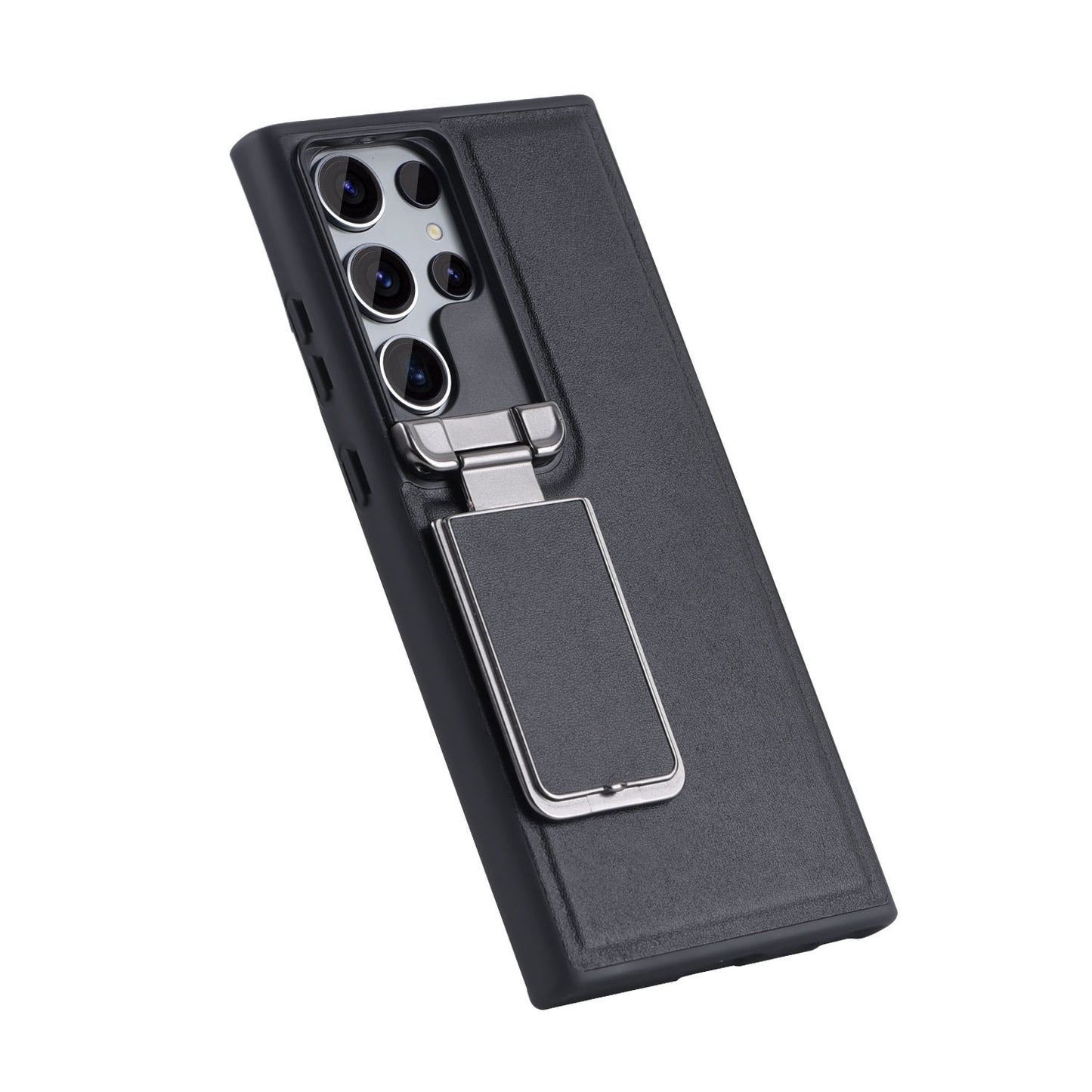 Modern Samsung case with magnetic stand and scratch-resistant build

