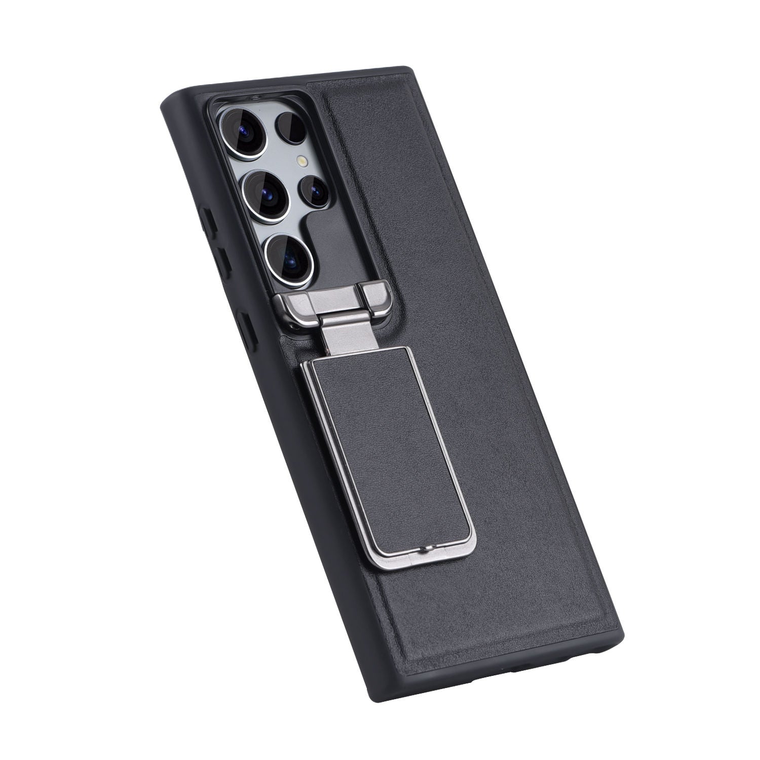 Modern Samsung case with magnetic stand and scratch-resistant build

