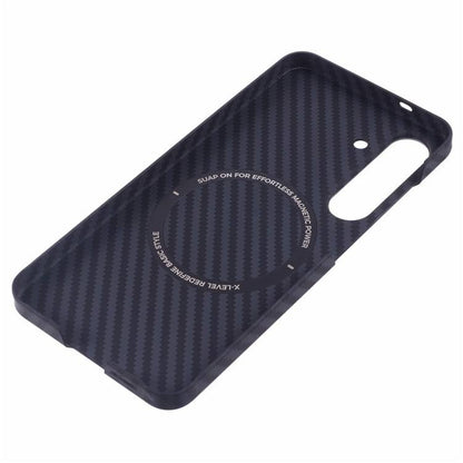 Matte black Samsung case with fingerprint-resistant carbon finish

