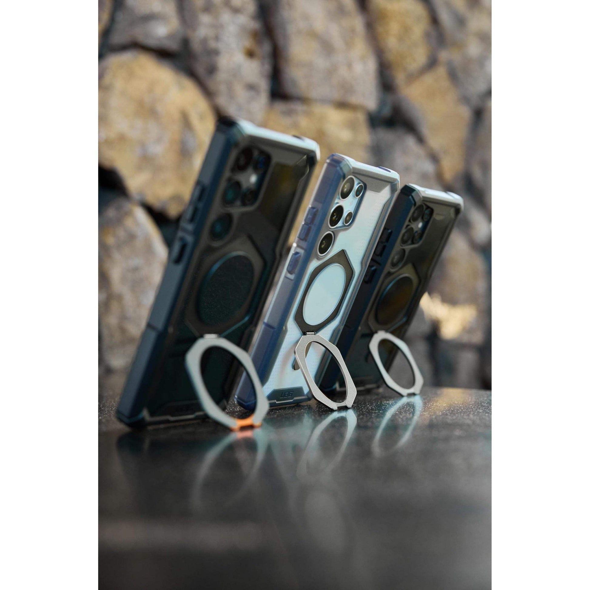 RogueShell drop-resistant case for S24 Ultra with magnetic charging

