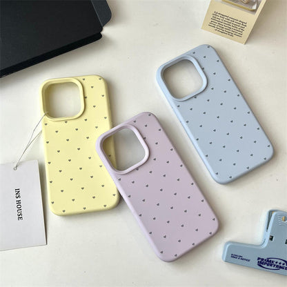 Heart Shape Matte Case