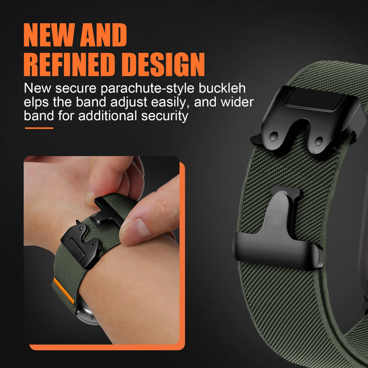 Secure fit Apple Watch strap for workouts and outdoor activity

