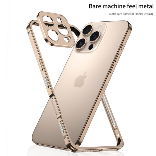 Slim protective iPhone 16 Pro case with camera lens guard ring

