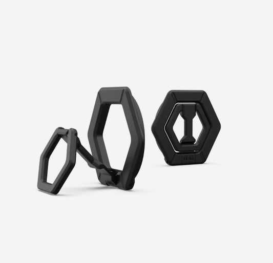 MagSafe ring grip for iPhone with hexagonal design

