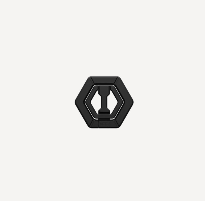 360-degree rotating hexagon ring holder for iPhone

