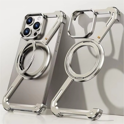 Secure anti-slip padding on base for device grip