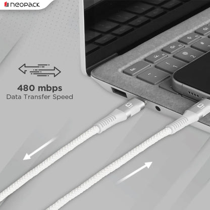 Neopack FastCharge Type-C to Type-C Cable – 60W PD