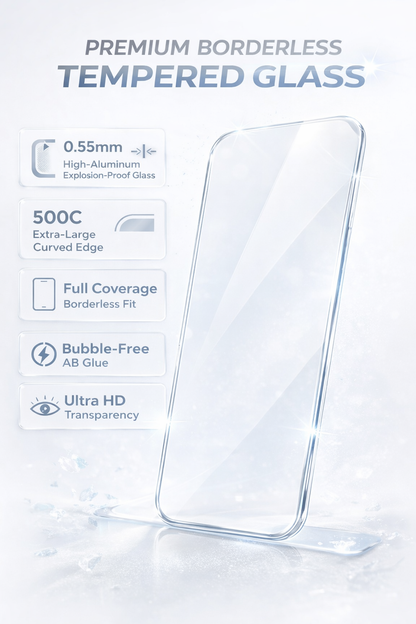 Infinity Edge Tempered Glass