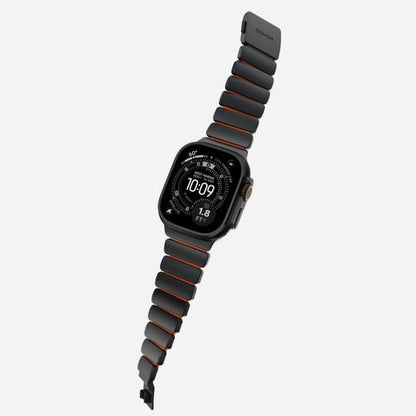 VoltSteel Link Band secure lock clasp Apple Watch strap India