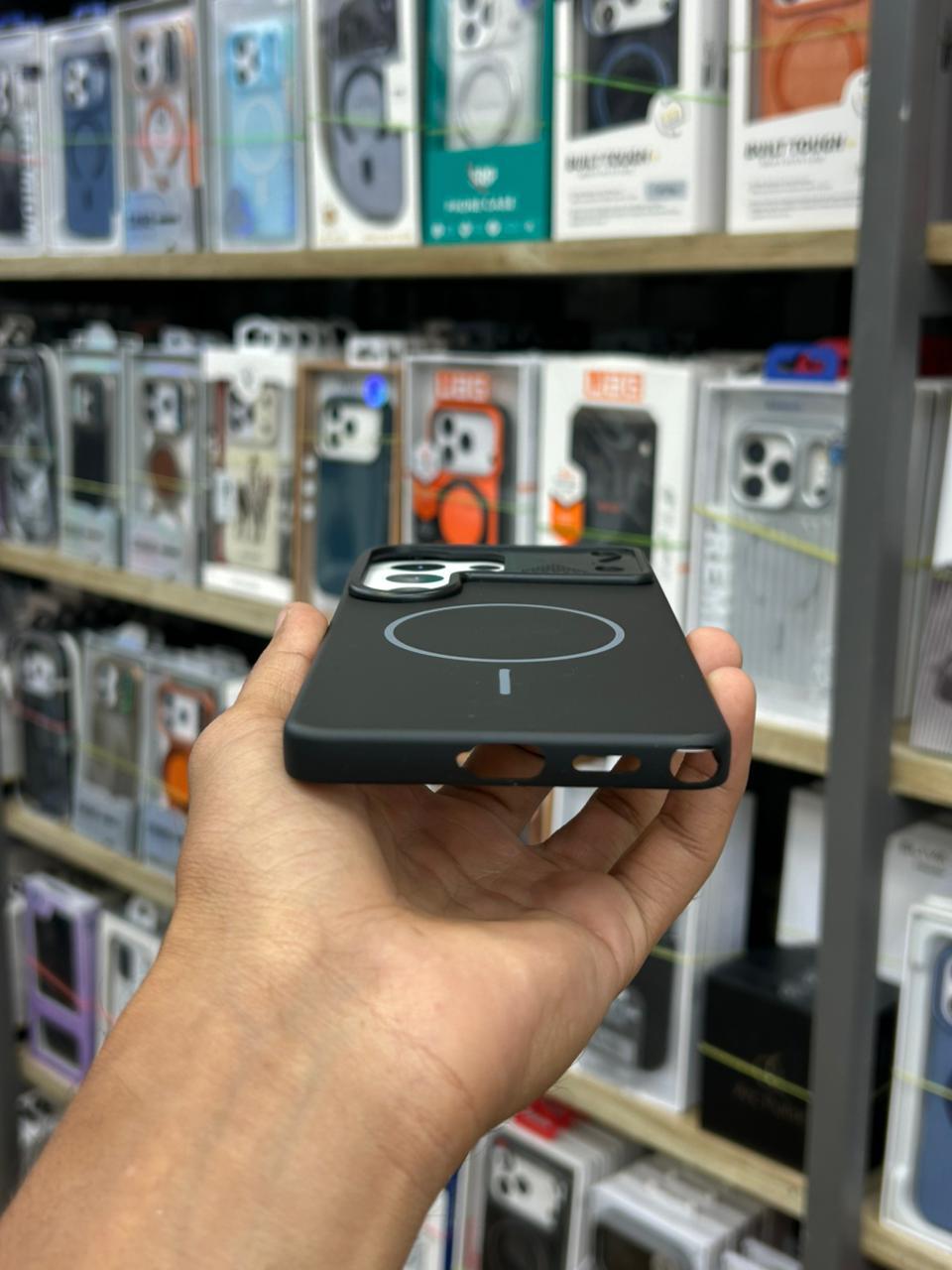 Mecha Grid MagSafe Camera Guard Shockproof Case for Samsung Galaxy S25 Ultra & S26 Ultra