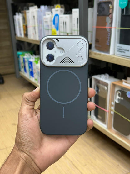 Mecha Grid MagSafe Camera Guard Case for iPhone 16, 16 Pro, 16 Pro Max, 17, 17 Pro & 17 Pro Max