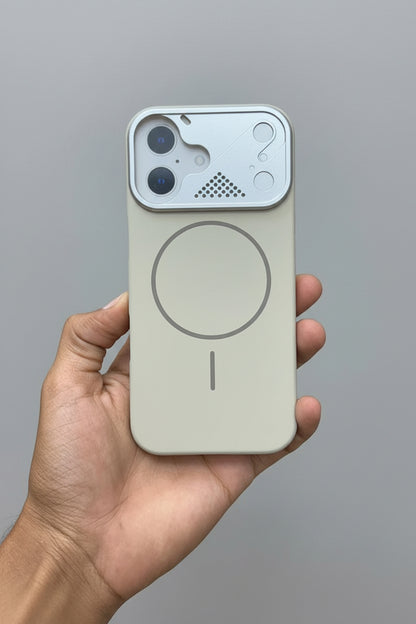 Mecha Grid MagSafe Camera Guard Case for iPhone 16, 16 Pro, 16 Pro Max, 17, 17 Pro & 17 Pro Max