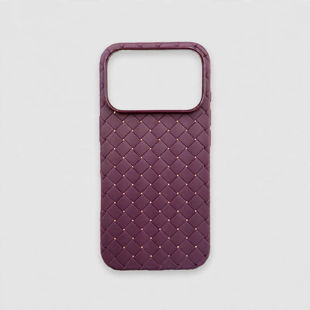 Bordeaux Weave Case – Burgundy