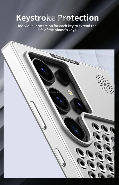 Industrial style Galaxy S24 Ultra case for high-performance usage

