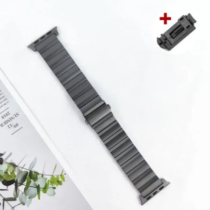 Luxury metal link watch strap for Apple Watch Series 10 and Series 11