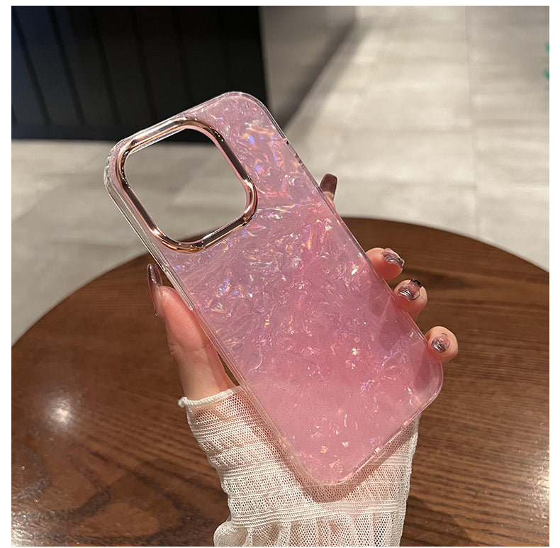 Marble Muse Case – Elegant Printed Cover with Gloss Finish