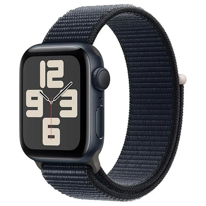 Green Woven Apple Watch Loop Band with Stretchable Design