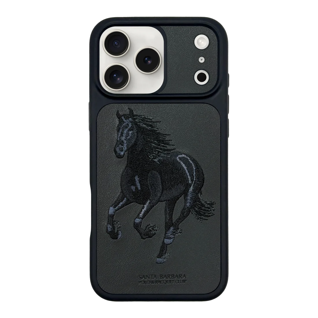 Santa Barbara Polo iPhone 17 Pro Max Cover – Premium Embroidery Collection
