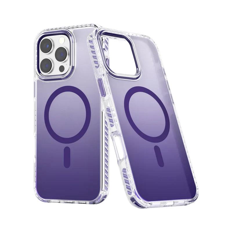 Amber MagSafe case iPhone 15 Pro Max strong magnetic hold