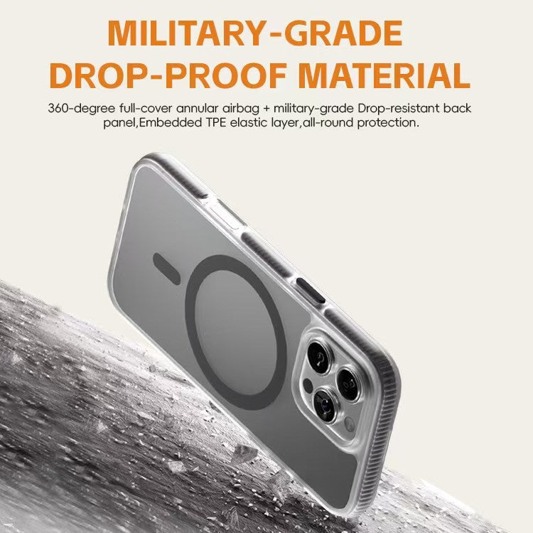 Premium clear MagSafe protective case for iPhone 15 Pro Max