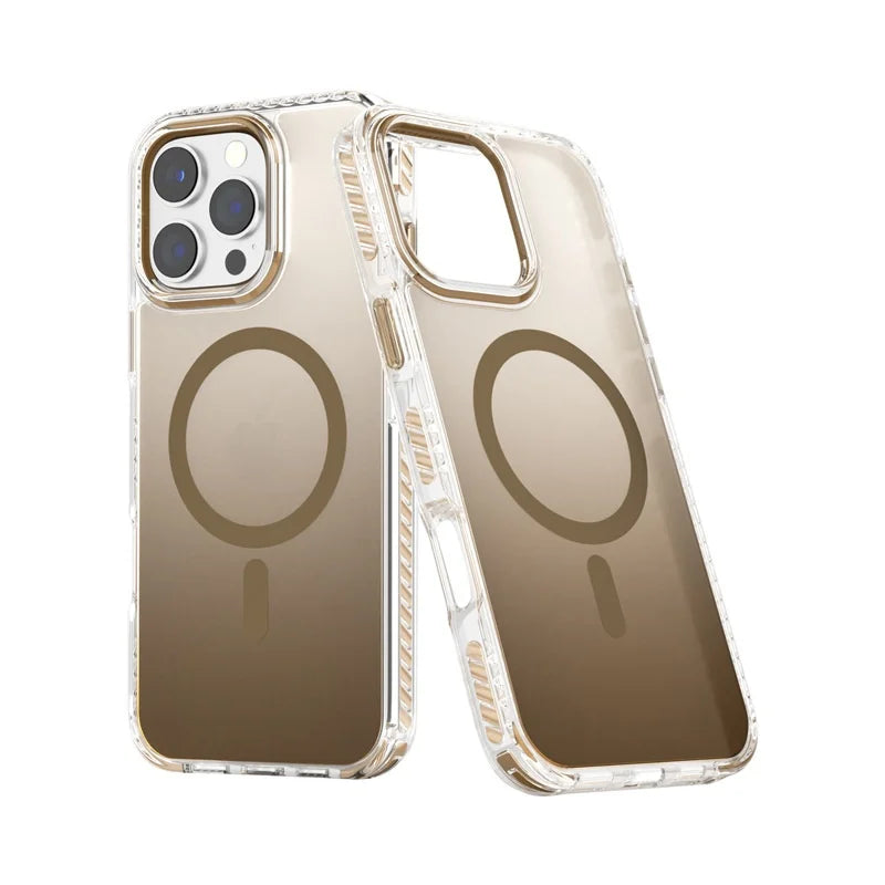 Slim Amber MagSafe case for iPhone 17 Pro everyday protection