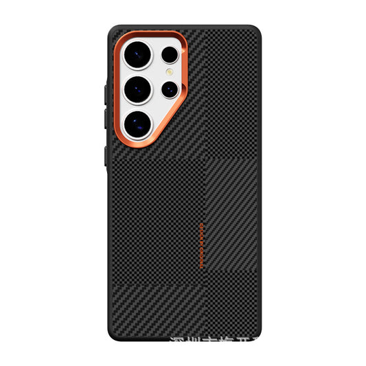 StrikeMesh Armor case on Samsung Galaxy S24 Ultra – rear view

