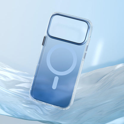 MagSafe-ready gradient case with smooth rounded edges