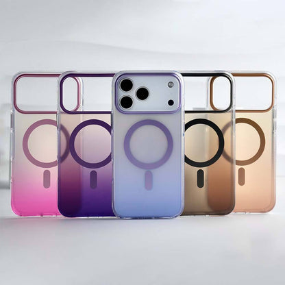 Modern gradient MagSafe case with anti-fingerprint coating