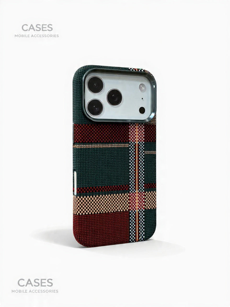 WeaveGrid Case for iPhone 17 Pro & iPhone 17 Pro Max – Premium Textured Luxury Cover