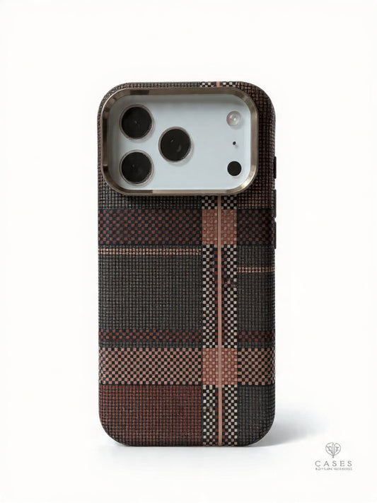 WeaveGrid Case for iPhone 17 Pro & iPhone 17 Pro Max – Premium Textured Luxury Cover